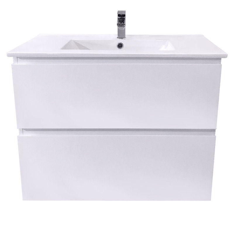 Ivers 815mm Single Bathroom Vanity with Ceramic Basin