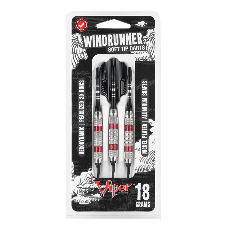 Fléchette Wind Runner, Bandes perlées rouges