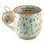 Coffee Mug Make The World Vintage Floral Philippians 1:3