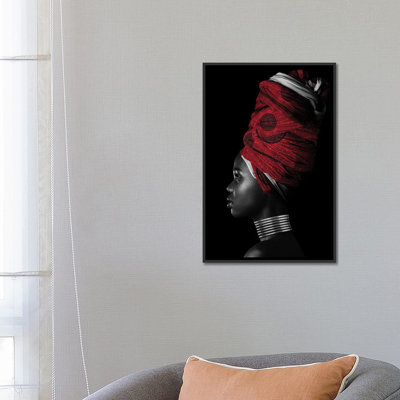 " Red African Women II " by Danilo De Alexandria