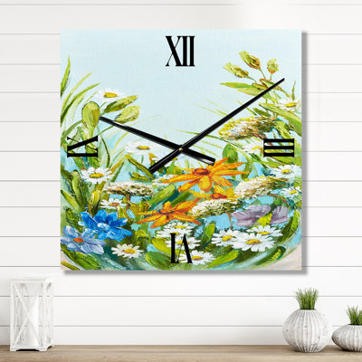 Metal Wall Clock