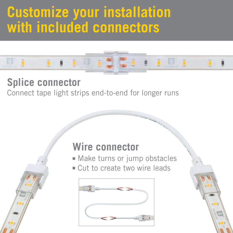 RibbonFlex Pro, 24V, 3000K, 30LED / M, IP67, bande de lumière sous l'armoire 5M, 3000 K