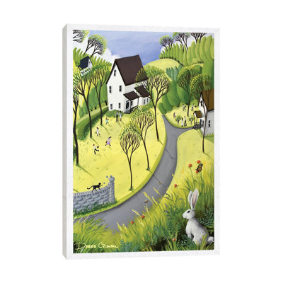 Easter Bunny 1 Piece Wall Art on Canvas