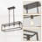 Bigyan 4 Light Kitchen Island Linear Pendant Lights-1561214112