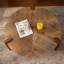 Table basse ronde à chevrons 36,61 "