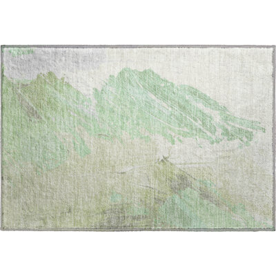 Tapis abstrait lavable à la machine Premium Premium AMF1843