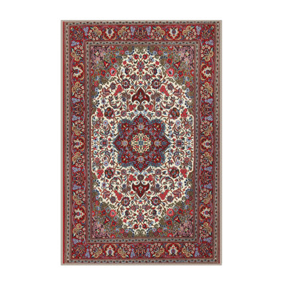 Tapis brun/beige traditionnel Russiaville