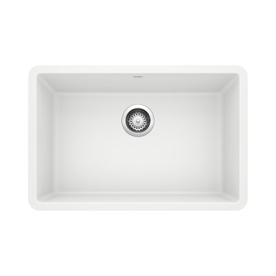 Precis SILGRANIT 27" L x 17.75" W Undermount Kitchen Sink