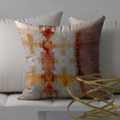 Housse de coussin décorative carrée simple et séduisante