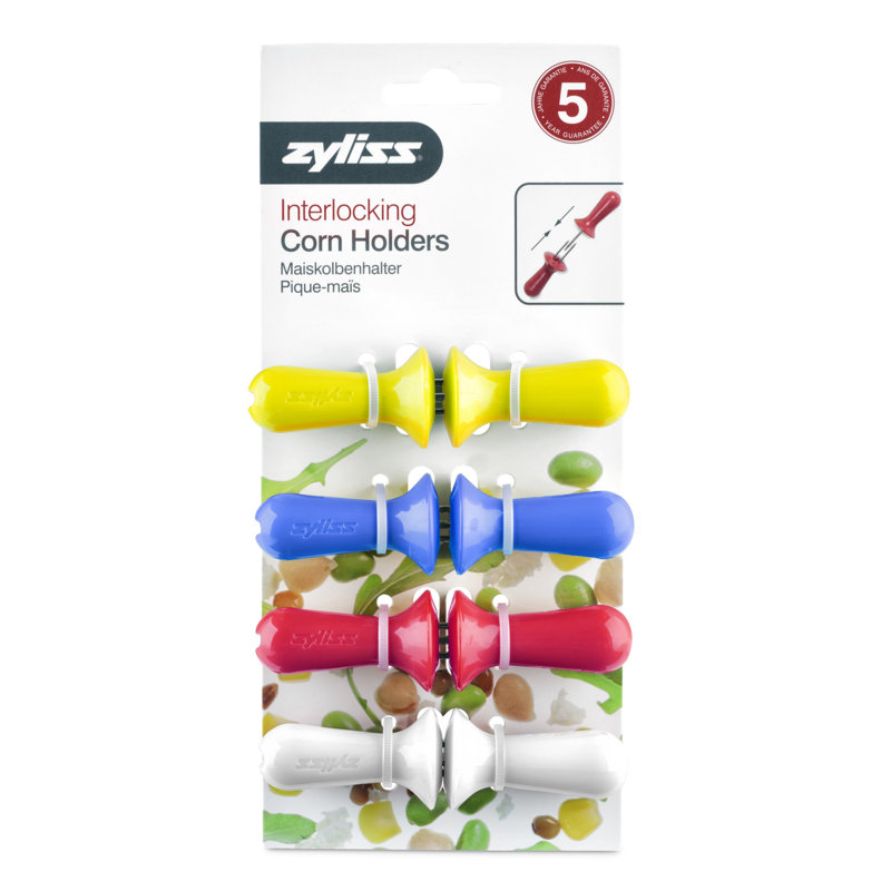 Zyliss 8 -Piece Interlocking  Corn Holders