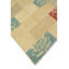 Tapis fin fait à la main Chobi Finley - beige, rouge, 8 pi 10 po x 11 pi 5 po