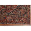 Tapis antique motif floral perse Bakhtiari noué à la main 7 x 9