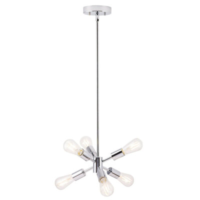 Lustre sphérique spoutnik à 6 lumières Jadine