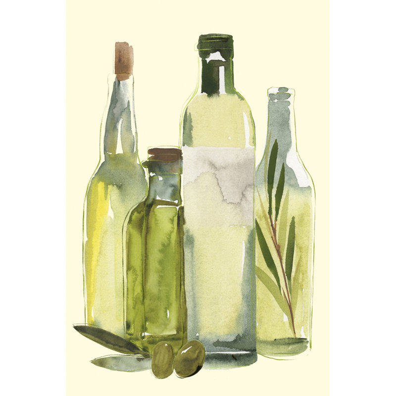 Ensemble d'huile d'olive I, H 30 po x l 20 po