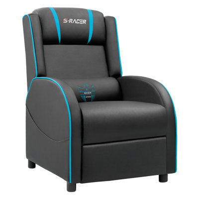 Faux Leather Reclining Massage Chair 