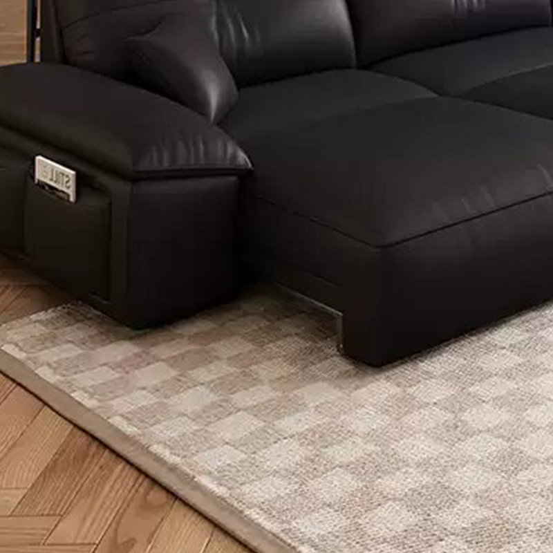 Canapé électrique haut de gamme de luxe luxueux, 3, H 37,4 po x l 114,56 po x P 42,12 po