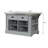Kitchen Island, Gray Finish