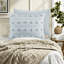 Ensembles de literie de qualité supérieure bleu, polyester jacquard confortable pour la maison