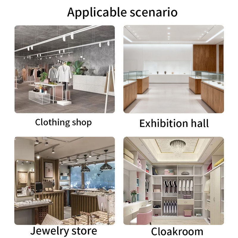 Vitrines polyvalentes tendance conçues pour les magasins et les points de vente, Brun