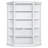 83.4" Tall 5-Tier Open Wood Bookcase With Corner Shelf Suite And Adjustable Shelves-104470681