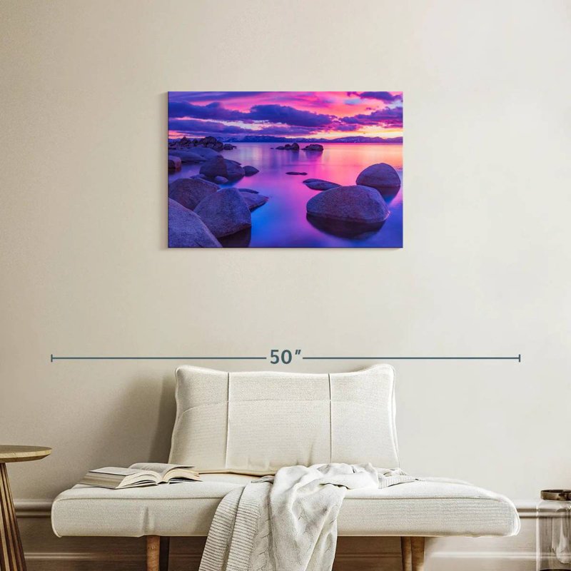 Alvord Lake Tahoe Glow, 20" H x 30" W