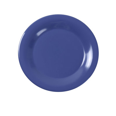Assiette ronde en mélamine 6 1/2 po Yanco Milestone