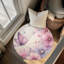 Tapis floral tressé-962857380