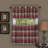 Woven Trends Adoxa Plaid Tailored Tier and Valance Window Curtain Set-247498990-177442638