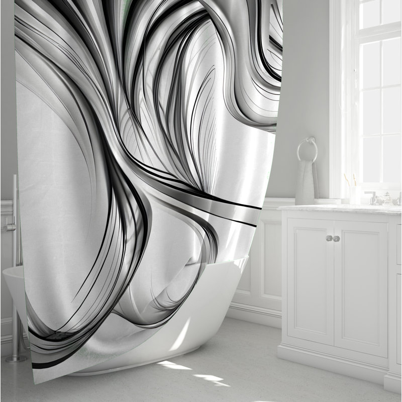 Rideau de douche Caernarfon, H 72 po x l 70 po