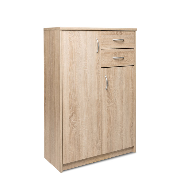 Nathalie 74 cm W Chest of 2 Drawers, Tan