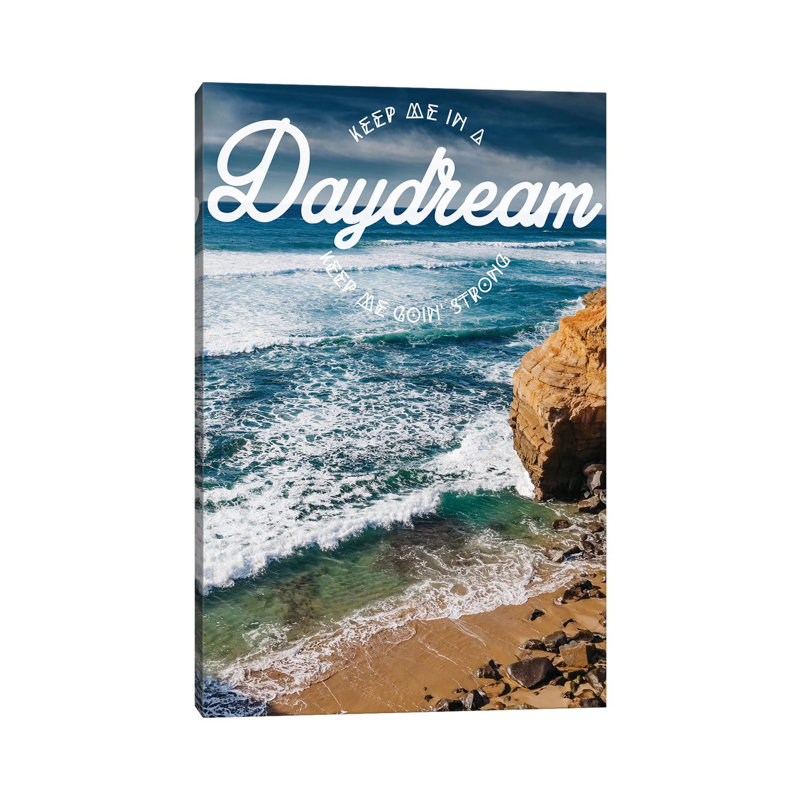 Sunset Cliffs 1 Piece Wall Art on Canvas, 66.04cm H x 45.72cm W x 3.81cm D, Wrapped Canvas
