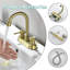 2-handle Bathroom Faucet with Drain Assembly-90763949