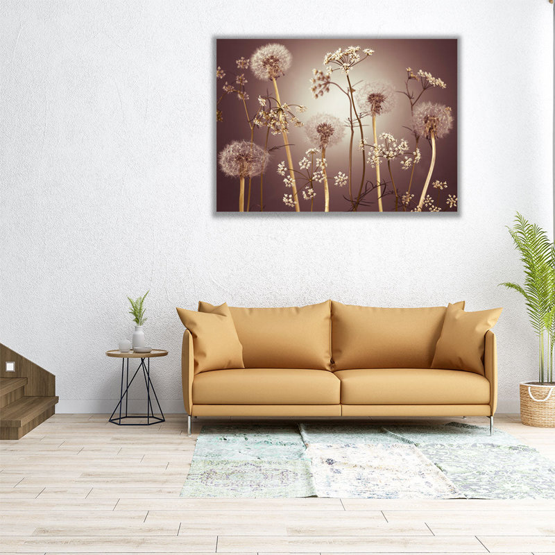 «Meadow Flowers 2», reproduction d'art sur toile, H 24 po x l 32 po