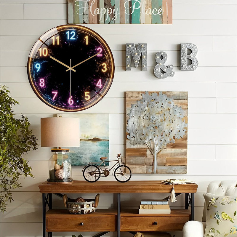Horloge murale 12 po