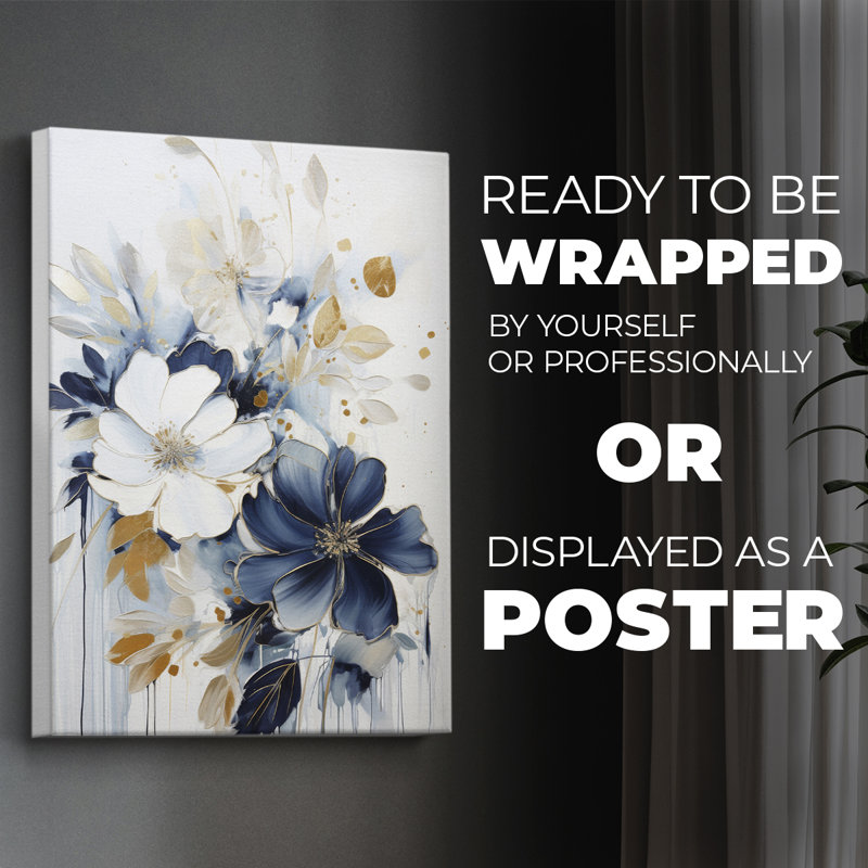 Série FLORAL CCL XXV - Impression sur toile seulement - NON-CADRE, H 18 po x l 12 po