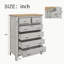 Commode 6 tiroirs Cuadra