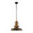 Elegant Vintage Chandelier, Adjustable Height 15.0 - 54.3 Inches | Metal Body with Ø13.0 x 2.0 Inches Base Plate | 1 x E27 Socket (Max 40W, Bulb Not Included) | Perfect for Dining Room & Living Spaces, Stylish Lighting Solution