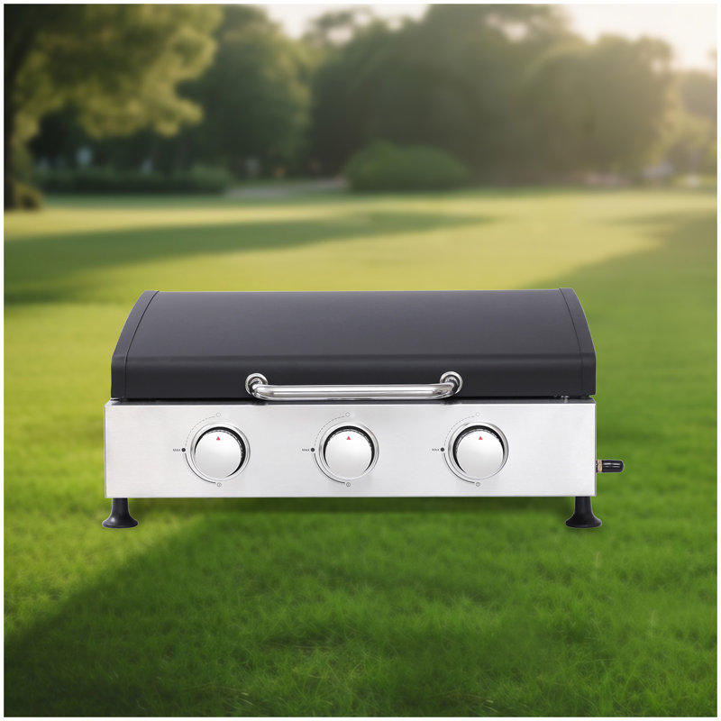 3 barbecues au gaz