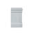 Platinum Nightstand For Bedroom Use - Ample Drawer Space, Metal Glides, Synthetic Material, Silver Grey Finish, 24" H X 15" D 21" W Modern Spacious Storage, Construction, Color,
