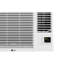 Climatiseur de fenêtre LG 7 600 BTU 115 V avec fonction de chauffage supplémentaire de 3 850 BTU-124198996