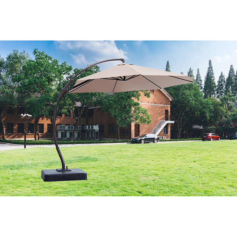 Parasol de patio pour l'extérieur, Kaki