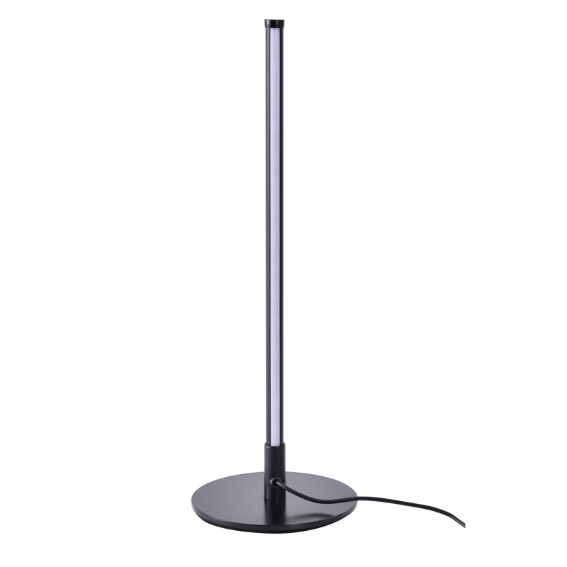 Modern 1 Light Black LED Linear Table Lamp