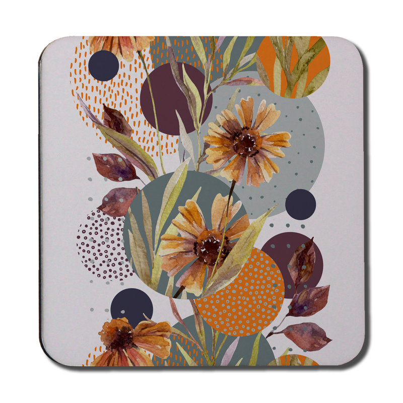 Square 6 Piece Coaster Set