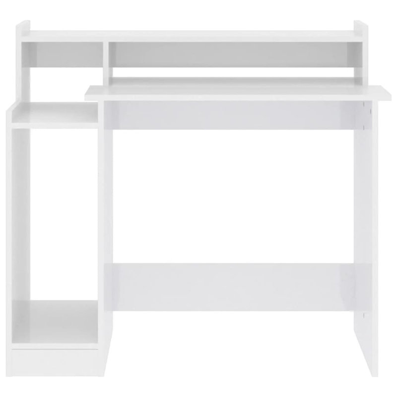 Aarohan Writing Desk, High Gloss White