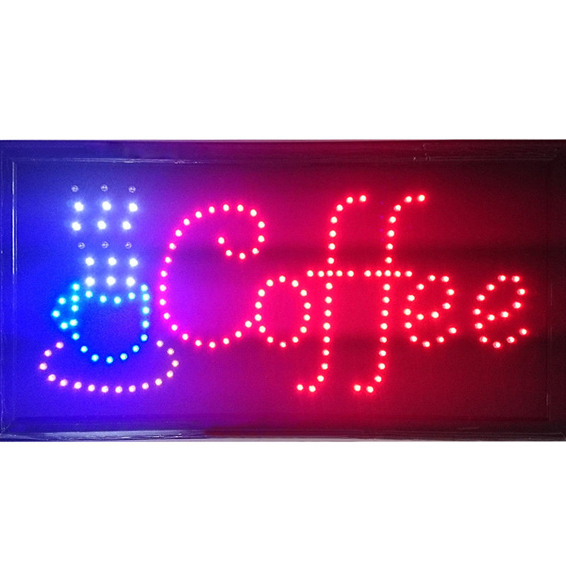 LED Neon Light Animated Motion Open Business Sign