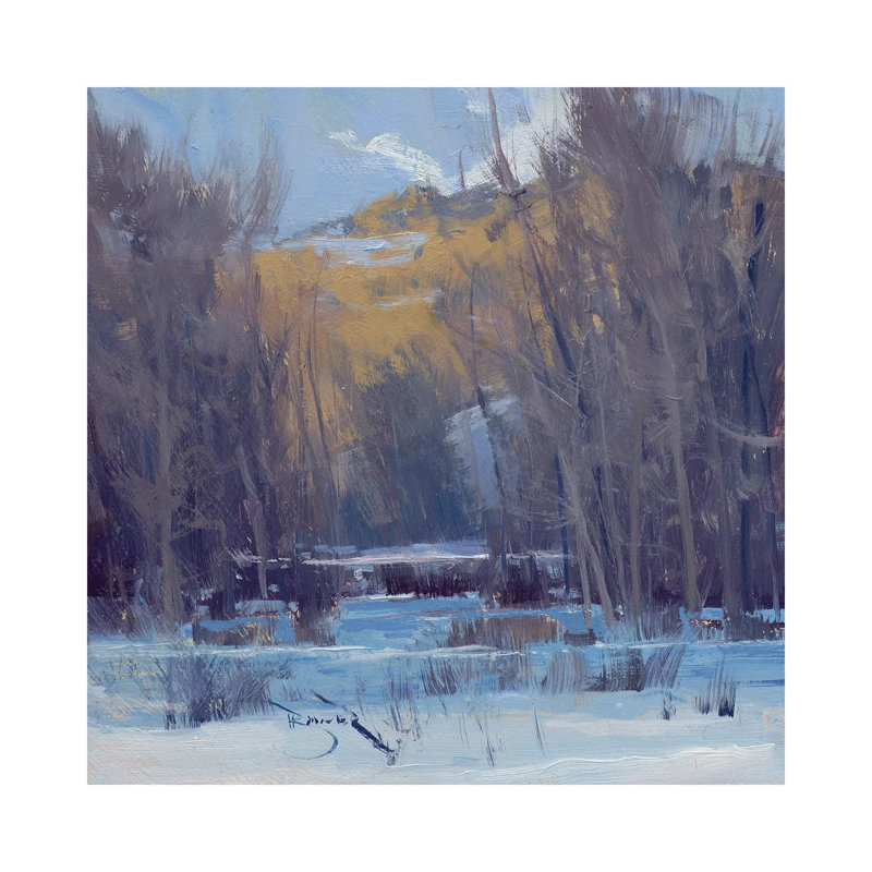 Belwin Memory by Ben Bauer - Wrapped Canvas Painting, 45.72 cm H x 45.72 cm W x 1.91 cm D