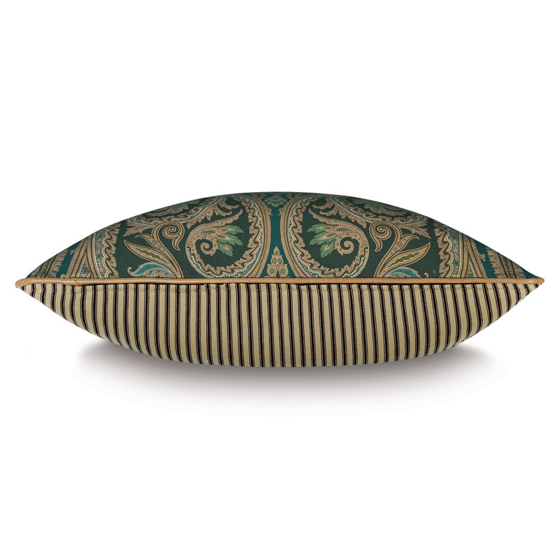 Lorenzo Paisley Decorative Pillow, Square 22"