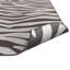 Tapis brun et gris en viscose