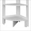Tablette d'angle blanche avec 3 tablettes-882828640