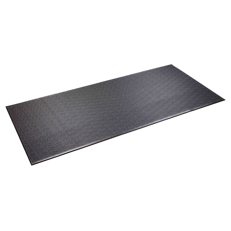1/4'' Vinyl Tread Mat, Black, 72" H x 30" W